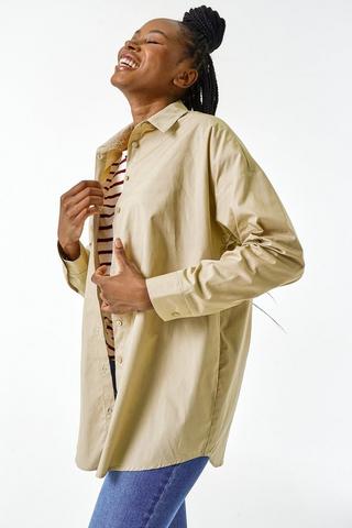 Oversized Poplin Shirt