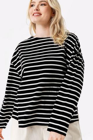 Long Sleeve Boxy Top