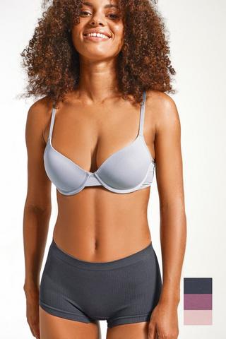 3 Pack Seamless Boyleg