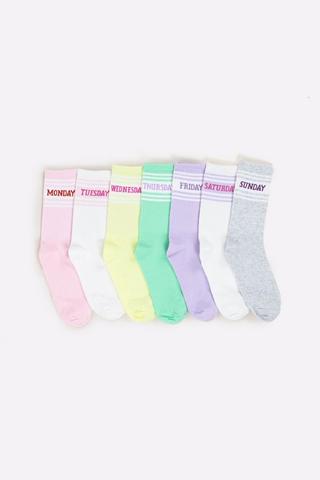 7 Pack Anklet Socks