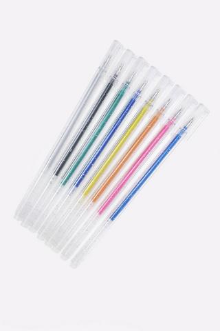 8 Pack Glitter Pens