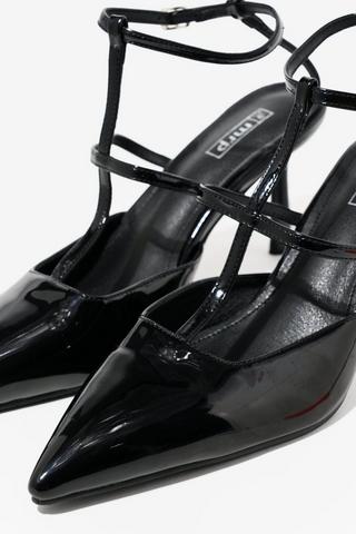Ankle Strap Court Heel