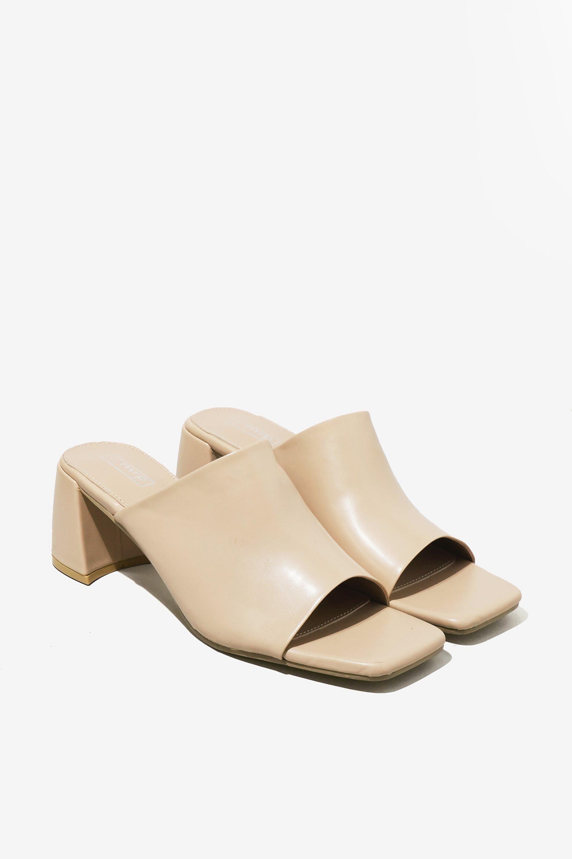 Slip-on Block Heel