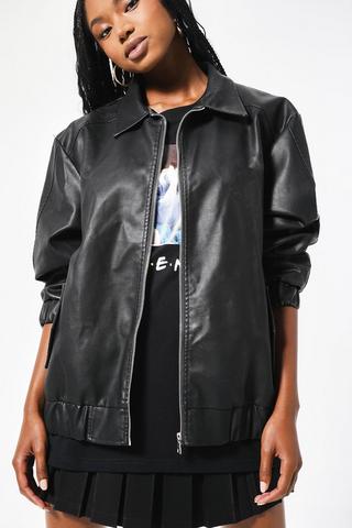 Pleather Jacket