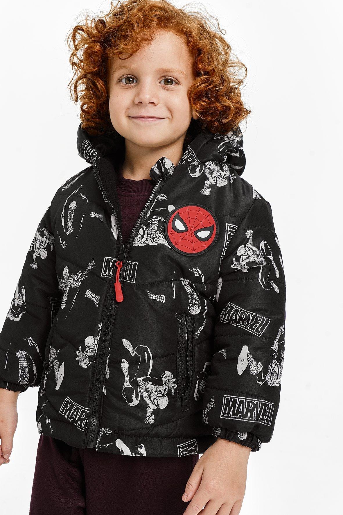 Spiderman Hooded Puffer Jacket