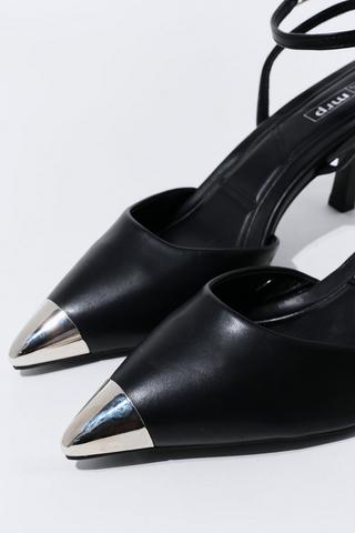 Ankle Strap Court Heel
