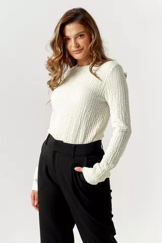 Fitted Long Sleeve Top