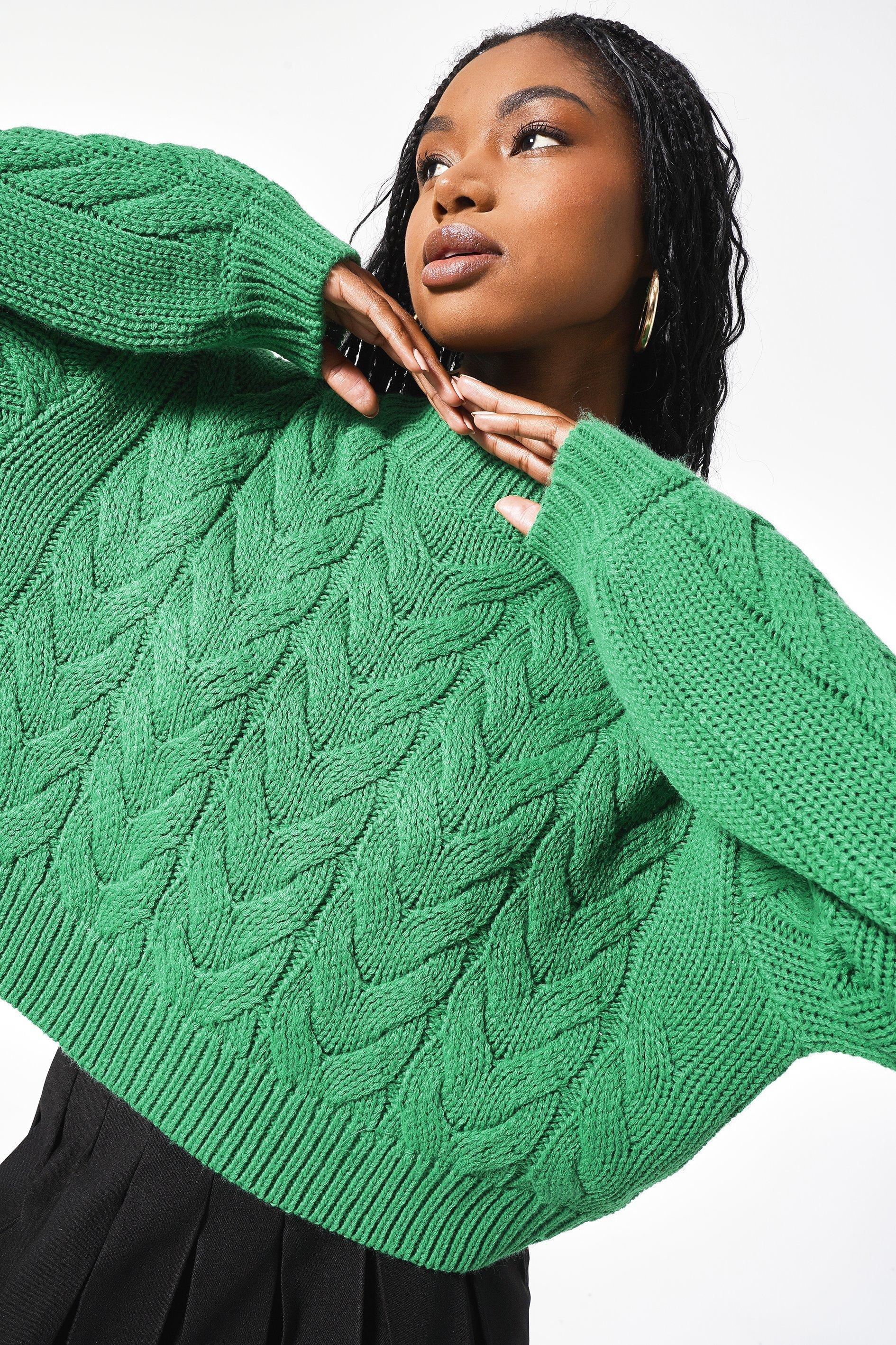 Cable Knit Top
