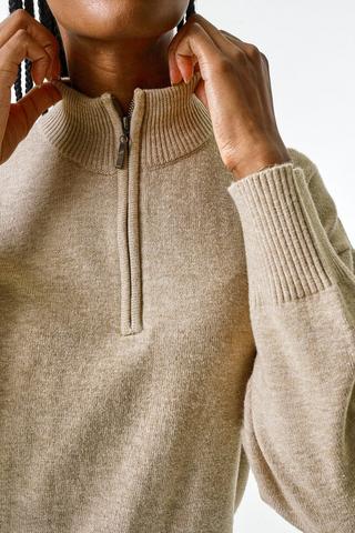 Funnel Neck Knit