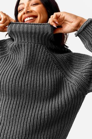 Chunky Crew Neck Knit