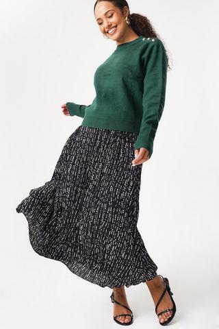 Pleated Skirt