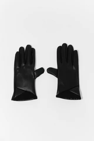 Pleather Gloves