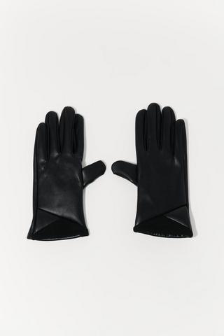 Pleather Gloves