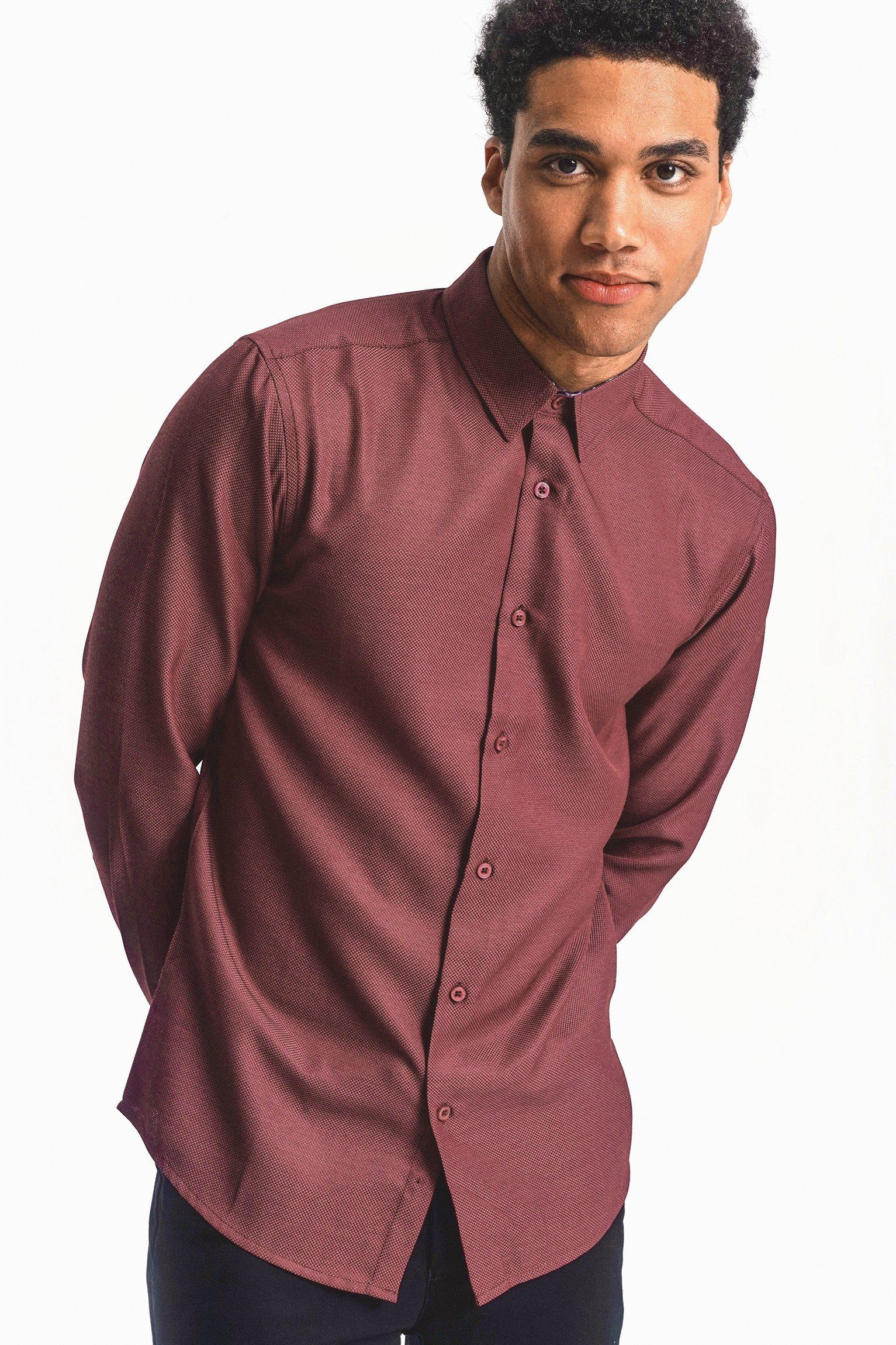 Hudson Shirt in Cotton Dobby main image 1