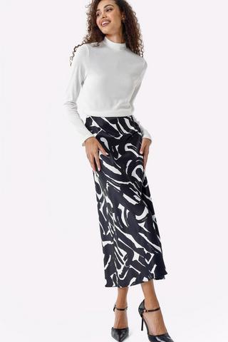 Satin Slip Skirt