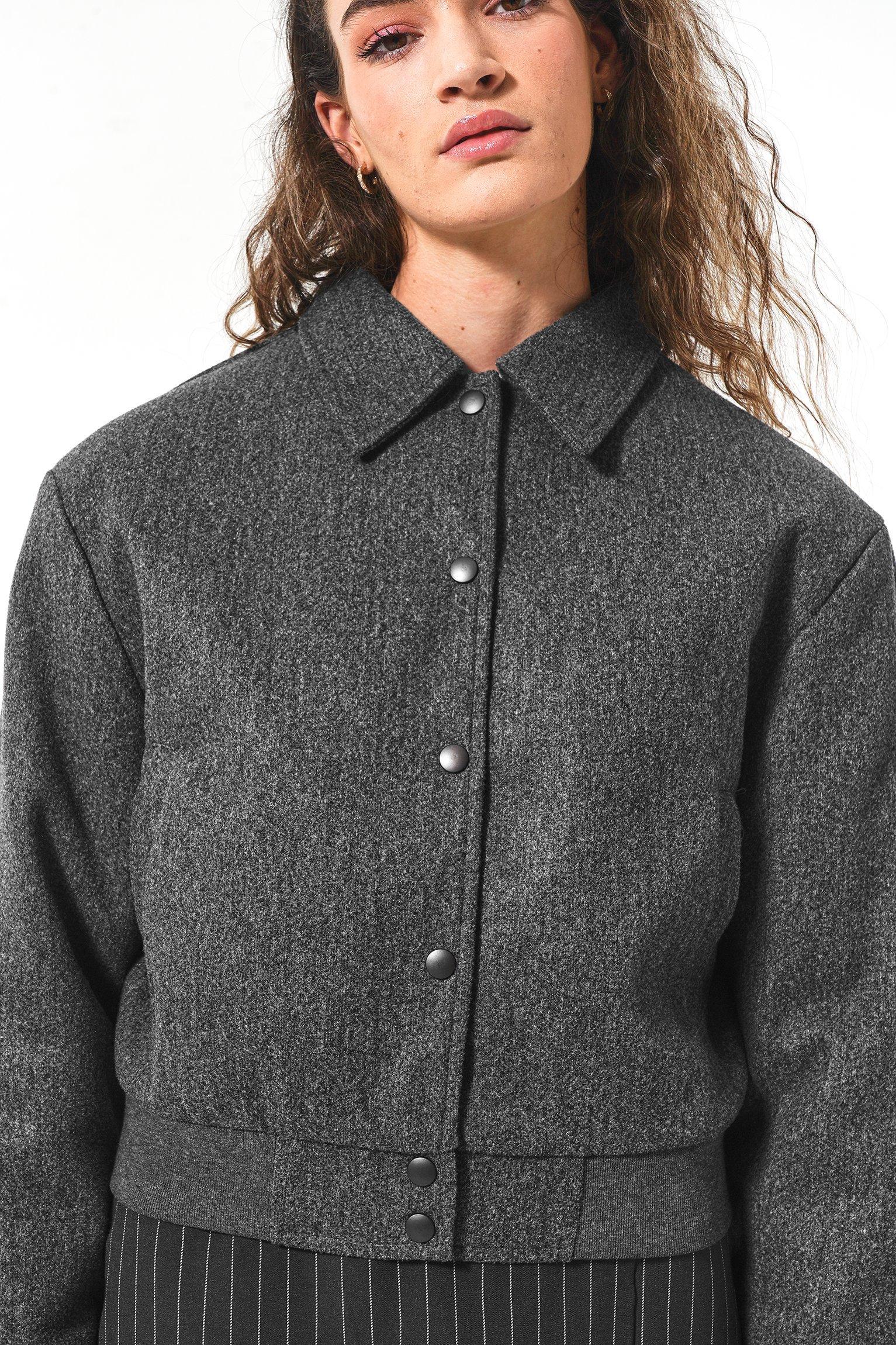 ジャケット・アウター comfortable reason melton bomber jacket COMFORTABLE REASON 