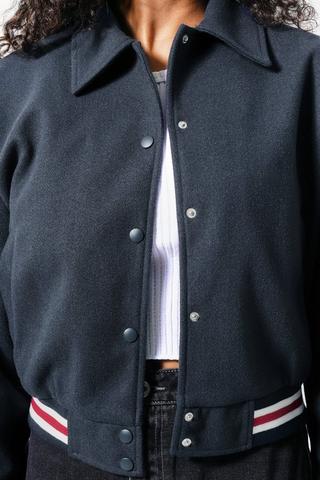 Melton Bomber Jacket