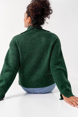 Funnel Neck Knit