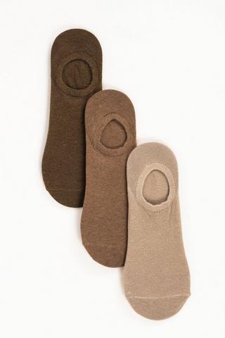 3 Pack Seamless Socks