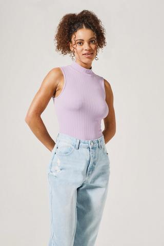 Seamless Turtle Neck Top
