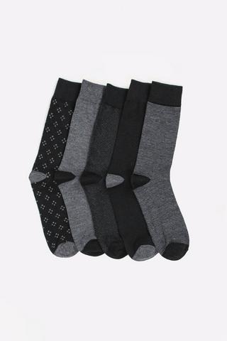 5 Pack Socks