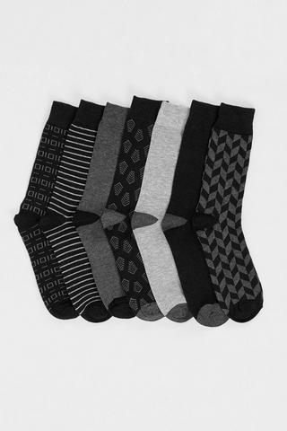 7 Pack Socks