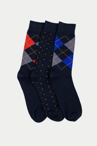 3 Pack Socks