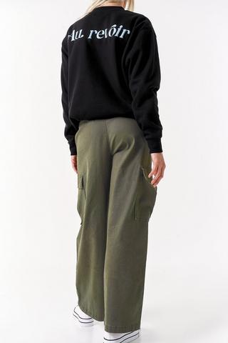 Wide Leg Cargo Pants