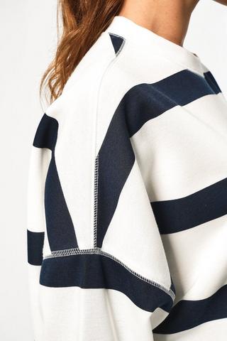 Stripe Oversize Active Top