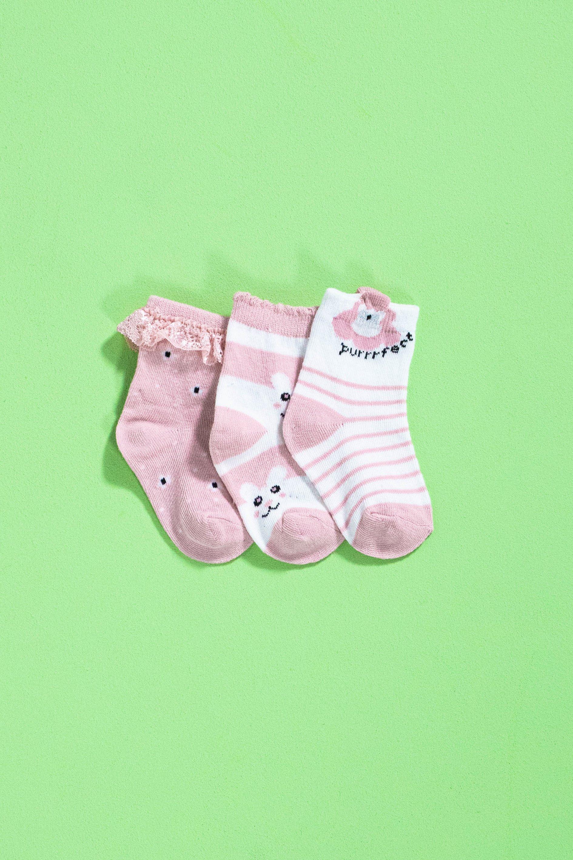 3 Pack Socks