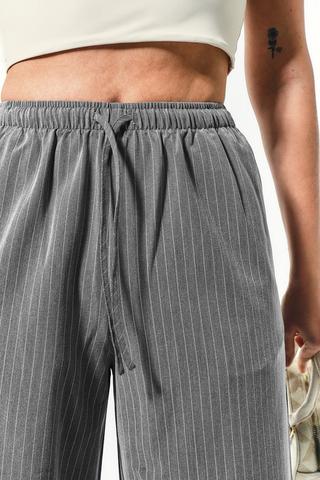 Stripe Wide Leg Pants