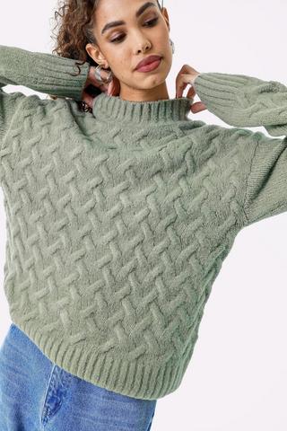 Chunky Crew Neck Knit
