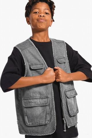 Denim Gilet