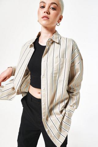 Stripe Boyfriend Shirt