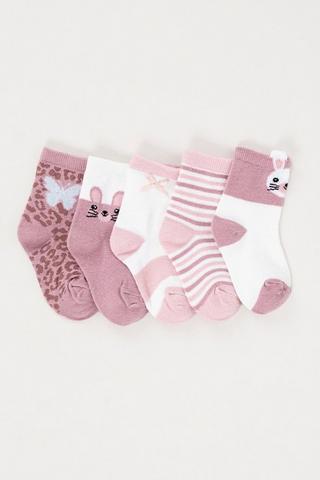 5 Pack Socks