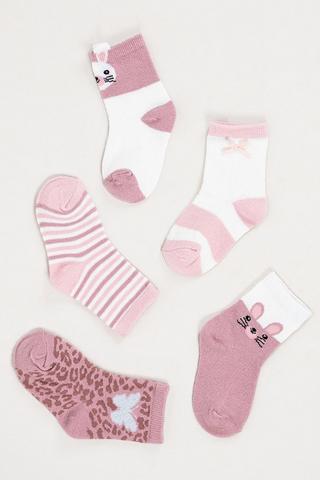 5 Pack Socks