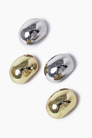 2 Pack Stud Earrings