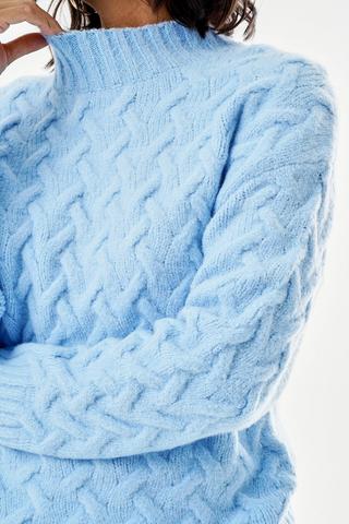 Chunky Crew Neck Knit