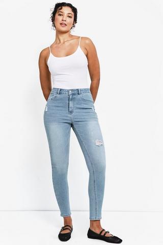 Mr Price Ladies Denim jeans Skinny jeans high rise tube balloon mommy jeans South Africa