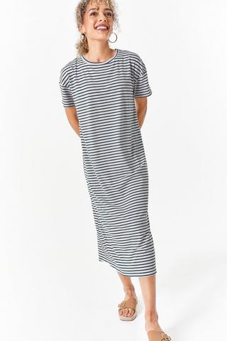 Stripe Column Dress