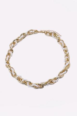 Oyster Bead Collar Necklace