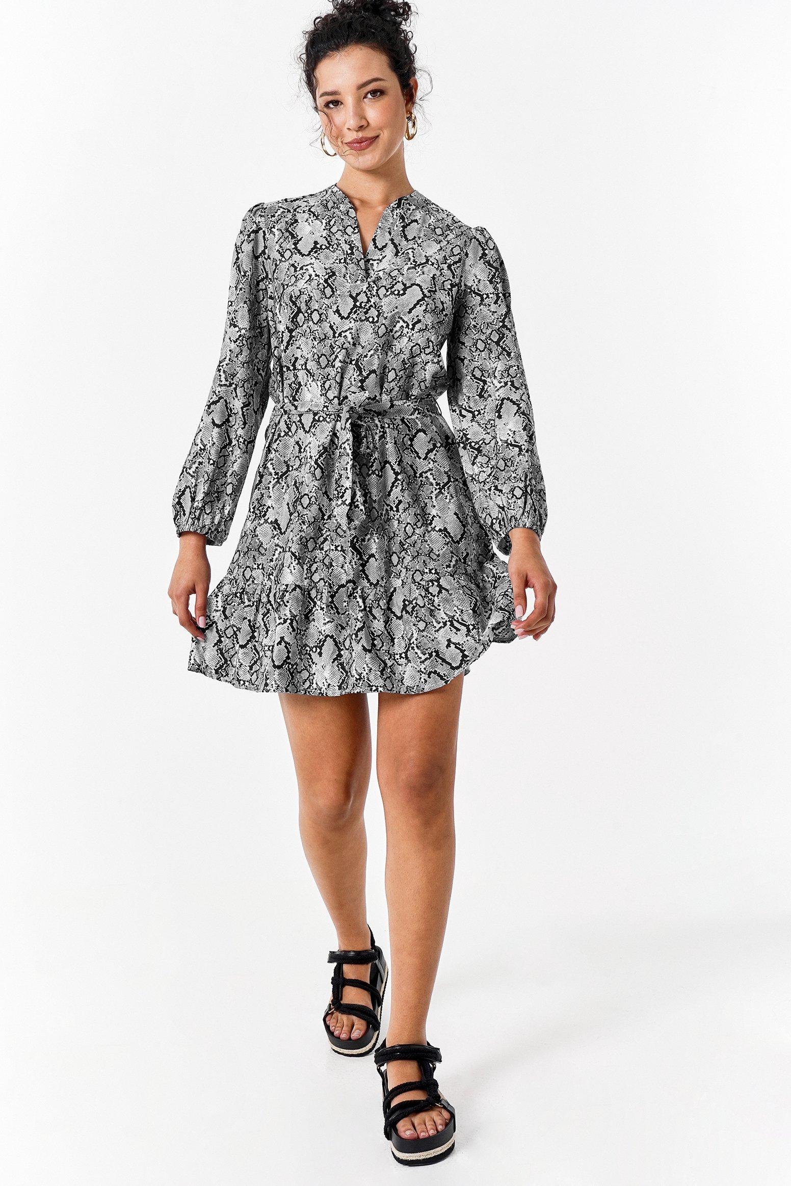 Paisley Trapeze Handkerchief Dress main image 1