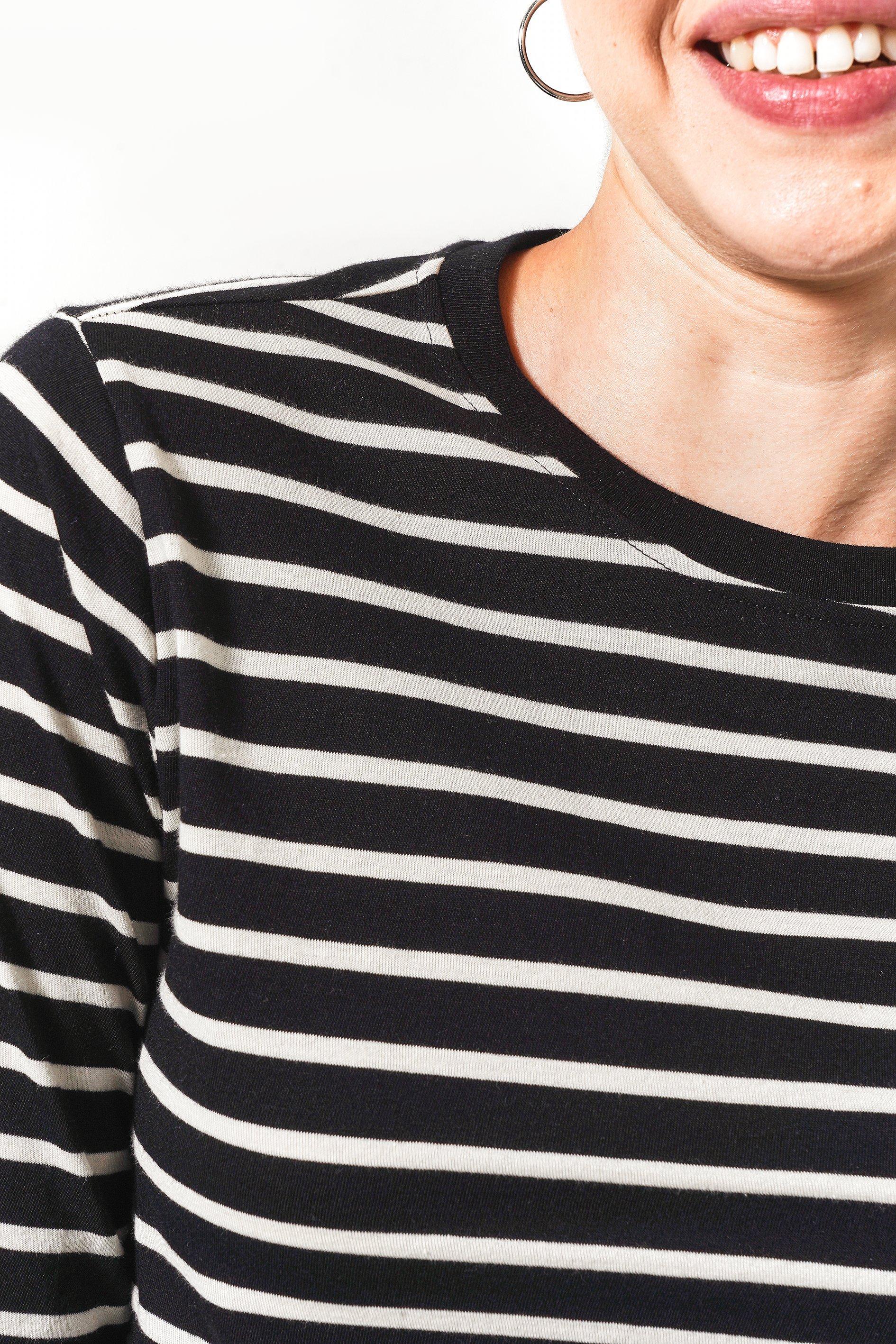 Stripe Long Sleeve Top