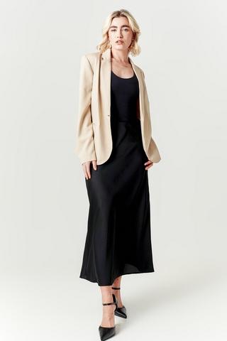Satin Slip Skirt