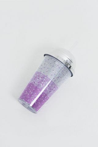 Diamante Straw Cup