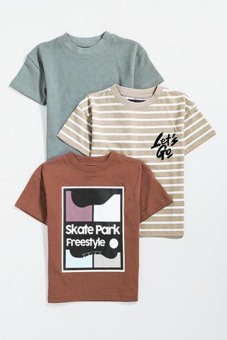 3 Pack T-Shirts