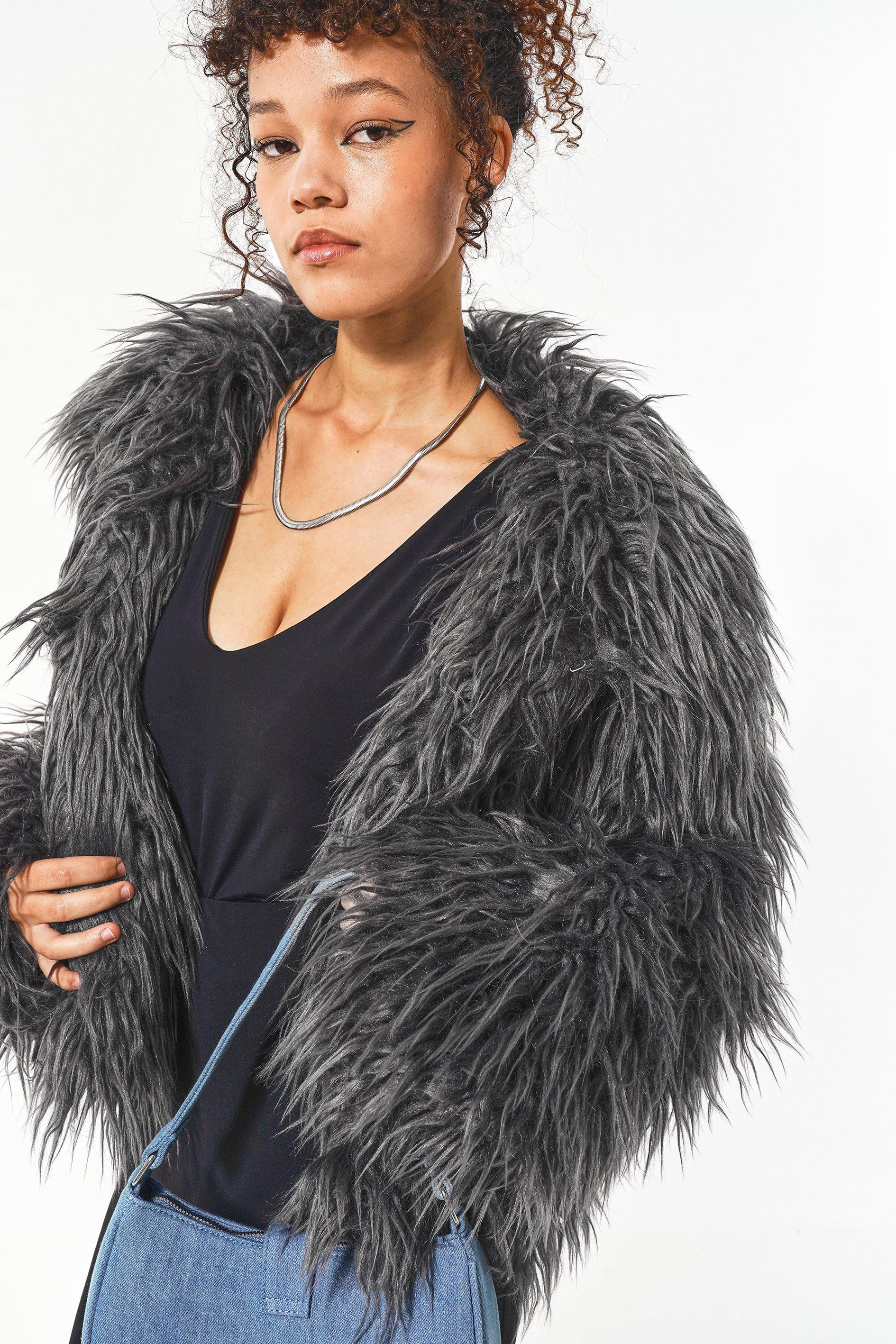 Faux Fur Jacket