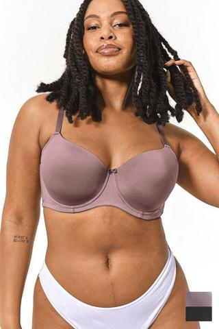 2 Pack Balconette Bra