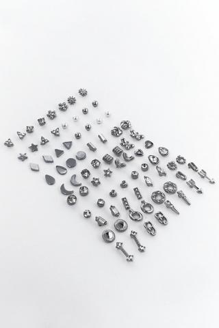40 Pack Stud Earrings