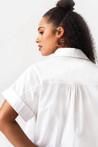 Oversized Poplin Shirt